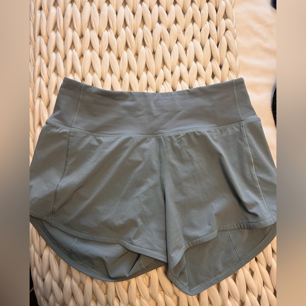 Lululemon blue speed up short